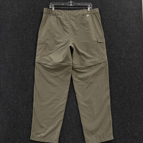 Columbia Aruba III Convertible Pants Women's Large Olive Green Cargo Omni-Shade - Picture 5 of 13